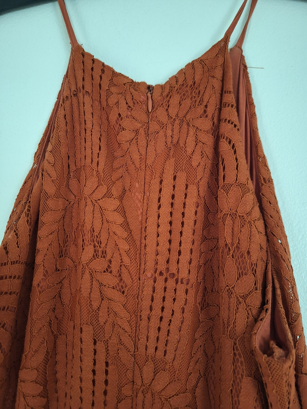 altar'd state Burnt Orange Maxo Dress Size S - Picture 5 of 8